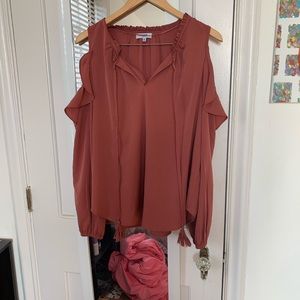 Off the shoulder blouse